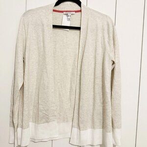Isaac Mizrahi Live Open Front Sweater Cardigan